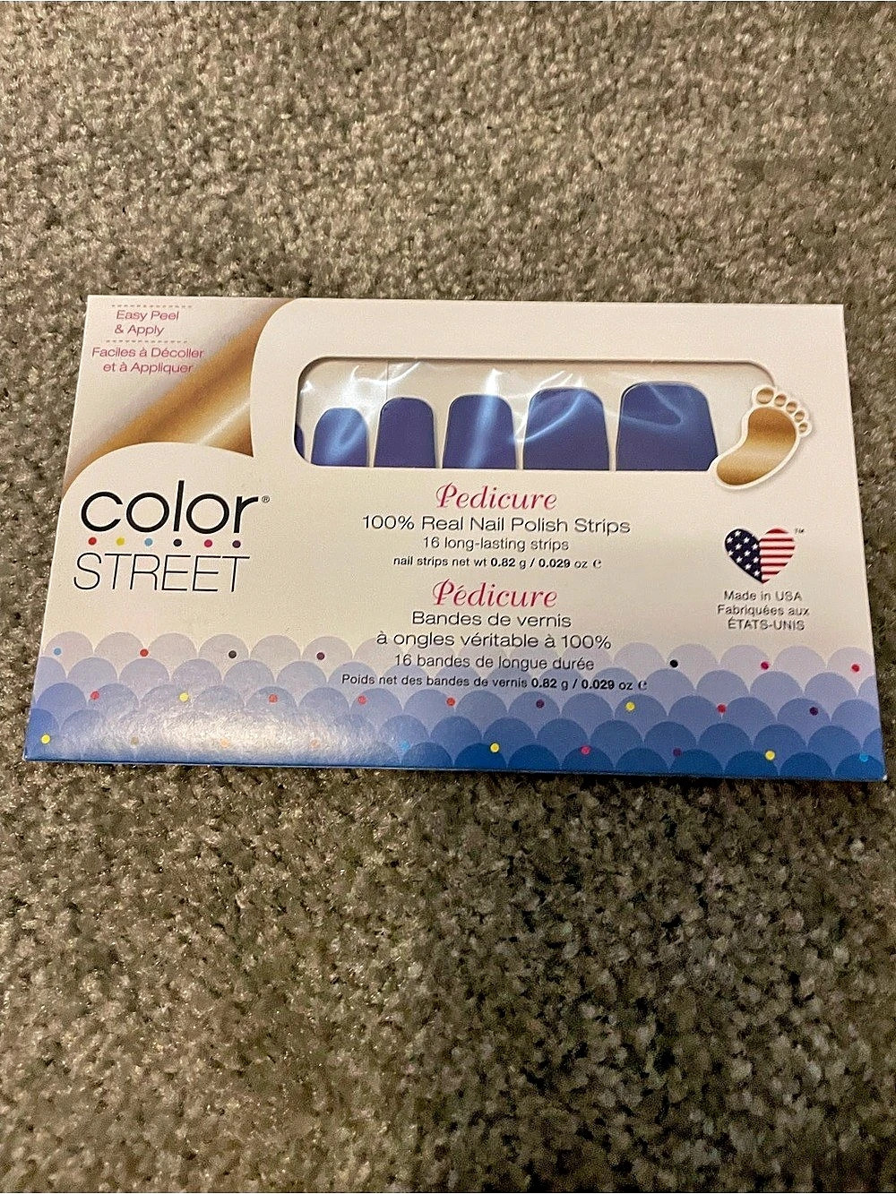 Color Street Mermaid You Look Blue Nail Polish Strips